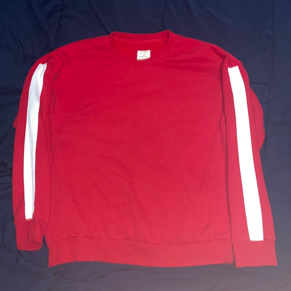 Red Athletic Crewneck